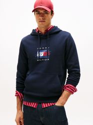 Tommy Hilfiger Kapuzensweatshirt LINEAR FLAG GRAPHIC günstig online kaufen
