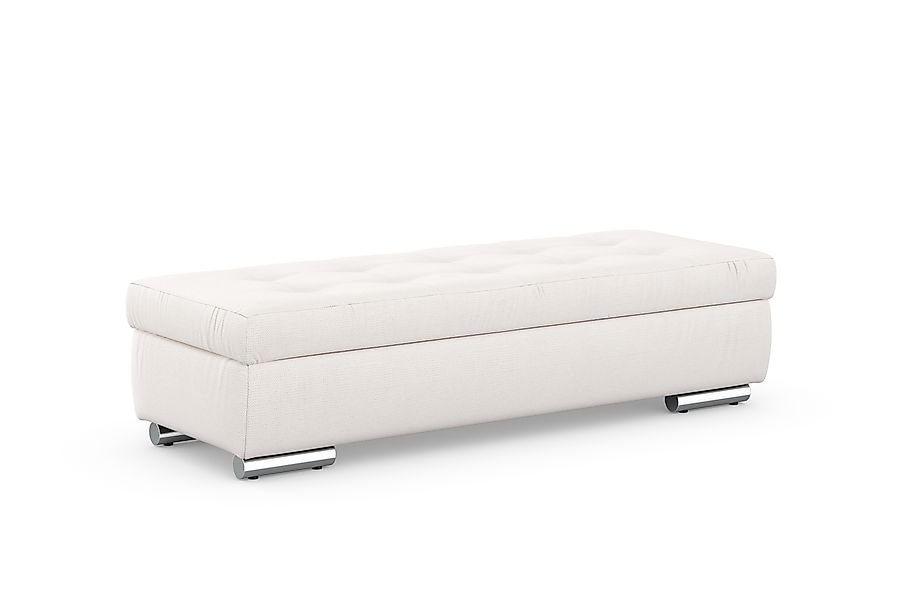 DOMO collection Hocker »Treviso XXL: B/T/H: 161/60/41 cm«, mit Stauraum, au günstig online kaufen