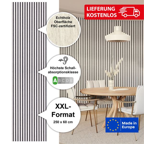 acous 3D Wandpaneel Akustikpaneel Professional FSC® günstig online kaufen