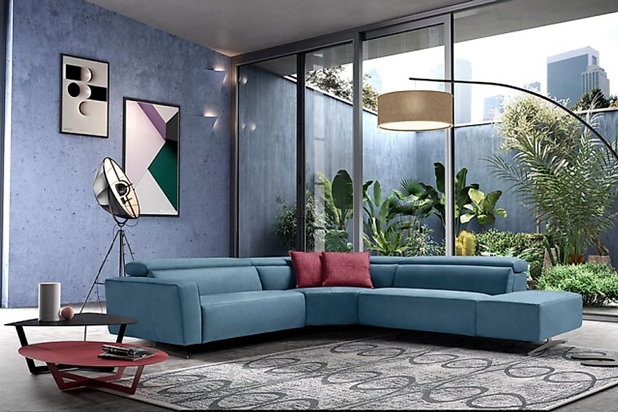 Egoitaliano Ecksofa »Stefanie-e, Designsofa der Extraklasse, bequem mit hoh günstig online kaufen