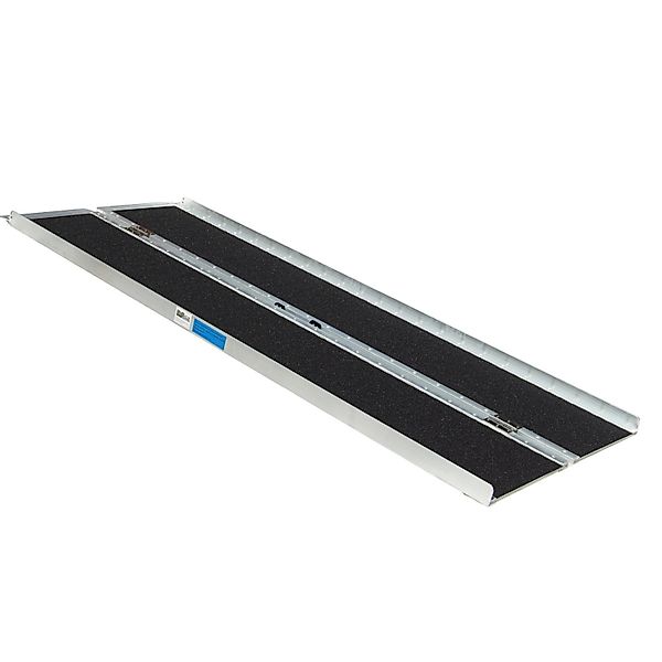 TRUTZHOLM Rollstuhlrampe Klappbar 122 cm Traglast 272 kg Alu Grau Schwarz B günstig online kaufen