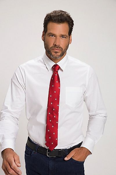 JP1880 Krawatte Seiden-Krawatte X-Mas Santa Claus Muster günstig online kaufen