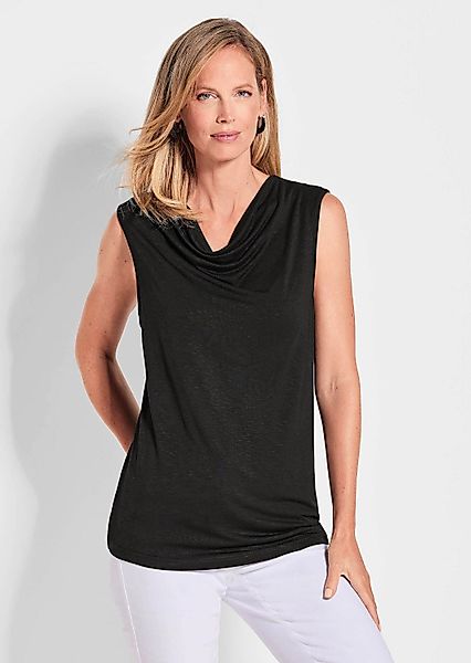 GOLDNER Shirttop Ärmelloses Top in Viskose-Jersey günstig online kaufen