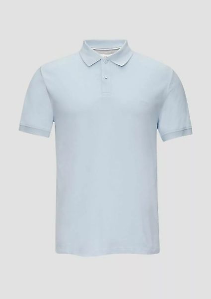 s.Oliver Kurzarmshirt Poloshirt aus Baumwollpiqué Stickerei günstig online kaufen