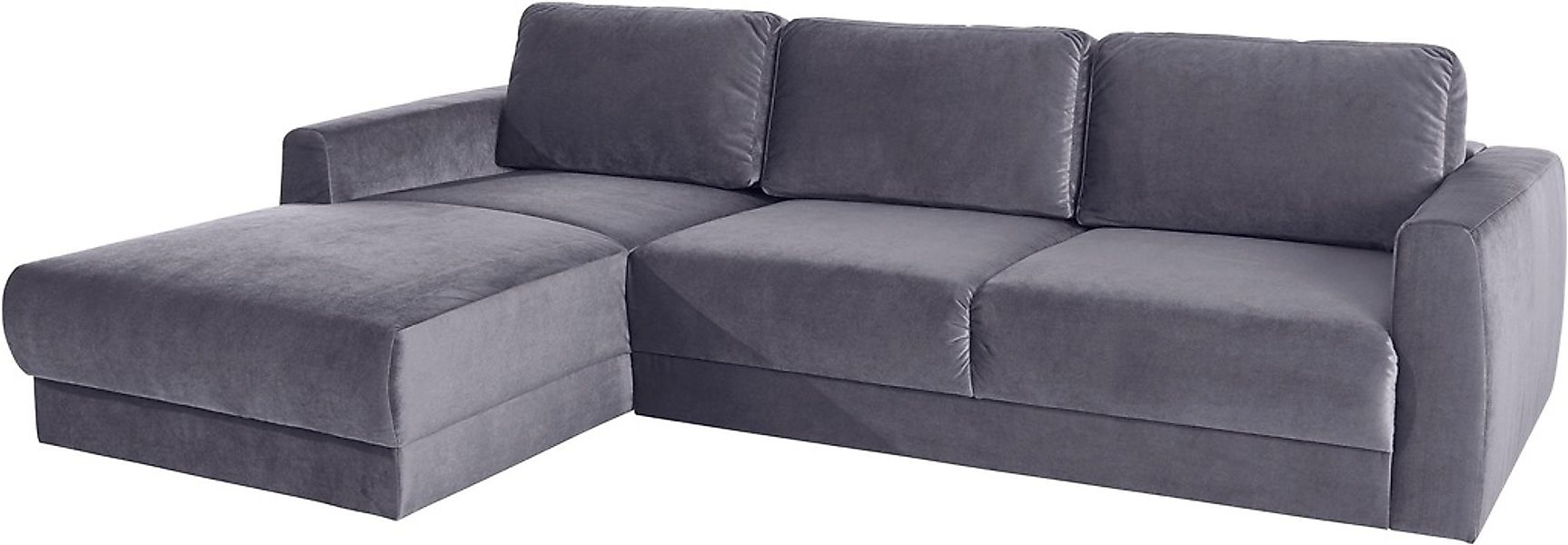 andas Ecksofa »Hobro L-Form«, in 3 Bezugsqualitäten in vielen Farben, Desig günstig online kaufen