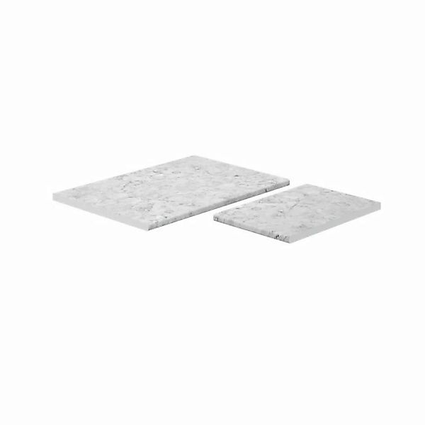 Vicco Unterschrank Küchenarbeitsplatte für die Ecke Marmor 114 cm günstig online kaufen