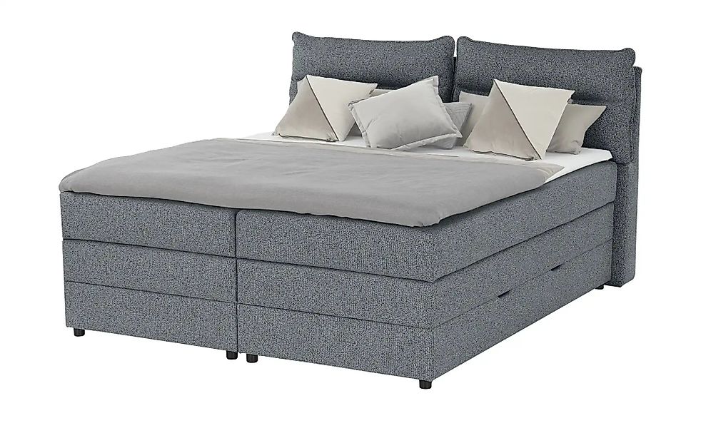 Boxspringbett mit Bettkasten Neto ¦ blau ¦ Maße (cm): B: 153 H: 109 Betten günstig online kaufen