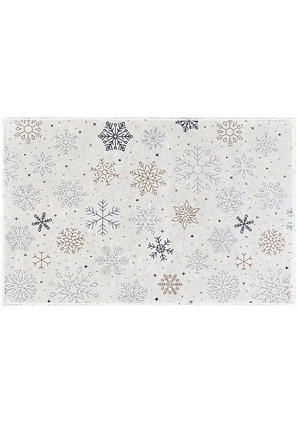 Mazovia Designteppich Weihnachten Teppichmatte für Küche, Korridor, Diele - günstig online kaufen