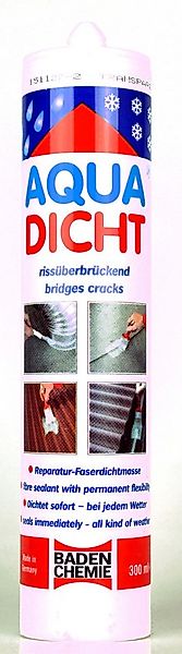 Baden Chemie Dichtstoff Aqua Dicht Kartusche 300ml, Synthesekautschuk günstig online kaufen
