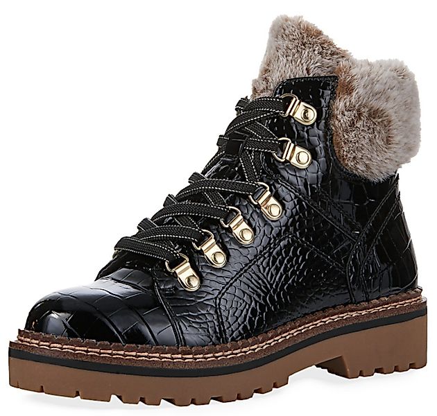 Tamaris 1-26264-43 028 Black Croco Stiefelette günstig online kaufen
