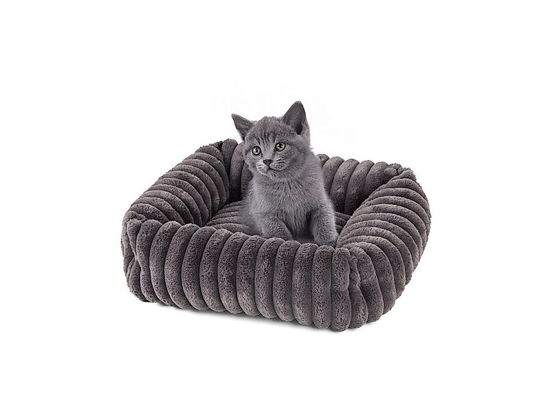 Wallace & Jones Tierbett Katzenbett Mary, edle Cordstoff-Optik, gepolsterte günstig online kaufen