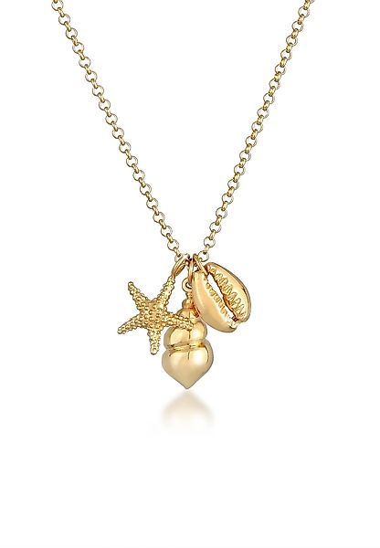 Elli Kette mit Anhänger Seestern Muschel günstig online kaufen