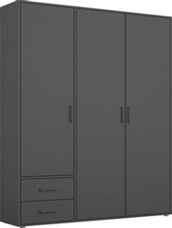 rauch Drehtürenschrank "Kleiderschrank Schrank Garderobe Wäscheschrank VOYA günstig online kaufen