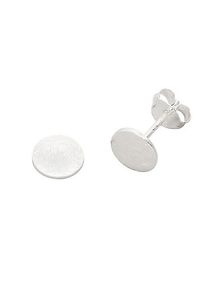 fejn jewelry Paar Ohrstecker Satin Disc, nachhaltiger Echtschmuck günstig online kaufen