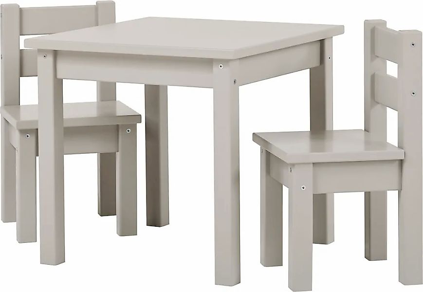 Hoppekids Kindersitzgruppe "MADS Kindersitzgruppe" Set, 1 Tisch, 2 Stühle, günstig online kaufen