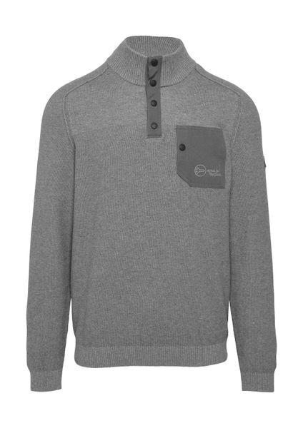 s.Oliver Longpullover Strickpullover Sportiver Strick-Troyer im günstig online kaufen