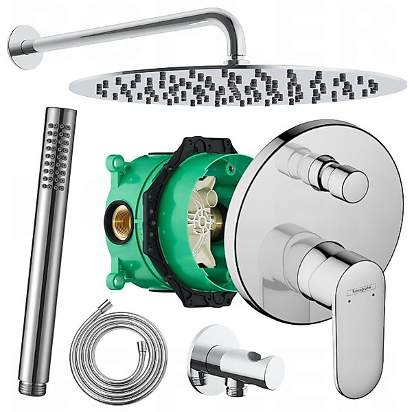 hansgrohe Duscharmatur Vernis Blend Brausearmatur (Unterputz Duschsystem, D günstig online kaufen