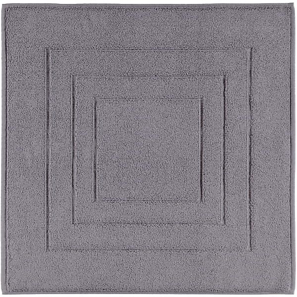 Vossen Badematten Feeling - Farbe: dunkelgrau - 7410 - 60x60 cm günstig online kaufen