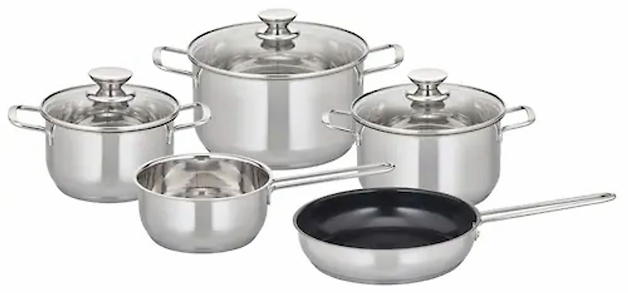 Elo Topf-Set »Elo Therm Topfset 5-teilig«, Edelstahl, (Set, 8 tlg.), Volume günstig online kaufen