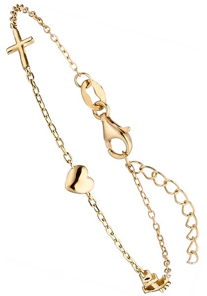 JOBO Armband Glaube Liebe Hoffnung, 925 günstig online kaufen