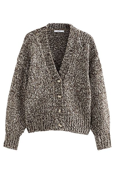 Next Strickjacke Strickjacke mit Twistdetail und Wollanteil (1-tlg) günstig online kaufen