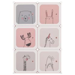 vidaXL Schuhregal Kinderschrank Modular mit 6 günstig online kaufen