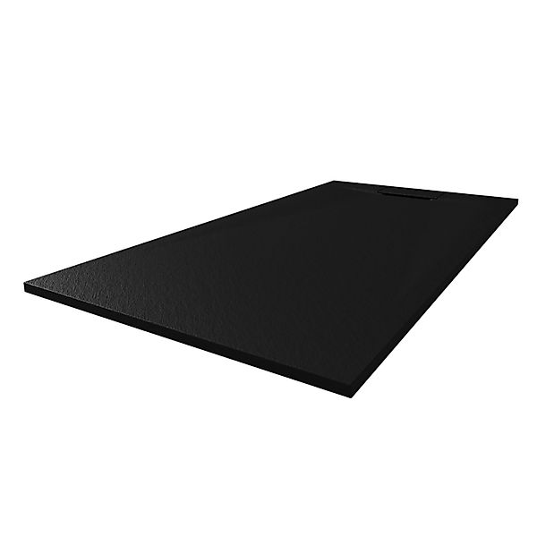 Breuer Duschwanne Extraflach LiteLine Rechteck 100 cm x 90 cm Anthrazitgrau günstig online kaufen