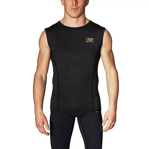 Leone1947 Essential Compression Ärmelloses T-shirt L Black günstig online kaufen