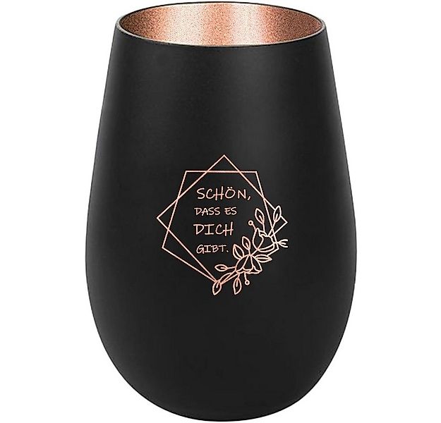 Der Porzellan-Laden Windlicht Personalisiertes Windlicht: 'Schön, dass es d günstig online kaufen