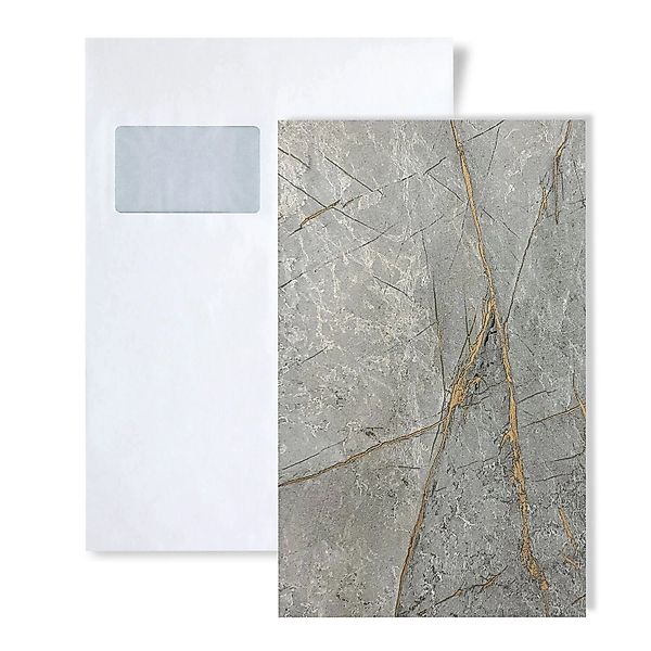 Wallface 1 MUSTERSTÜCK S-25894 DIN A4 Wandpaneel MUSTER LIMESTONE Grey Natu günstig online kaufen