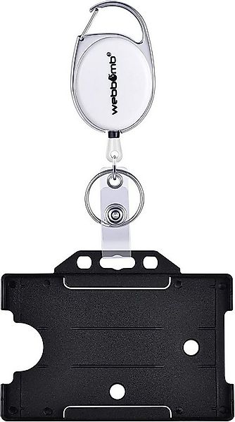 WEBBOMB Schlüsselanhänger Ausweishalter Ausweisjojo Ausweishülle mit Gürtel günstig online kaufen