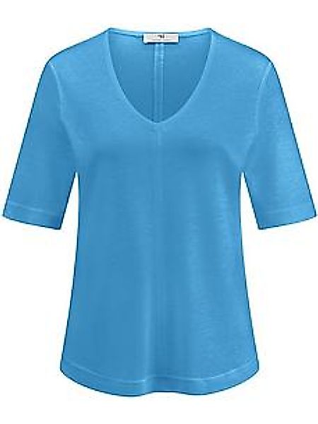 V-Shirt Peter Hahn blau günstig online kaufen