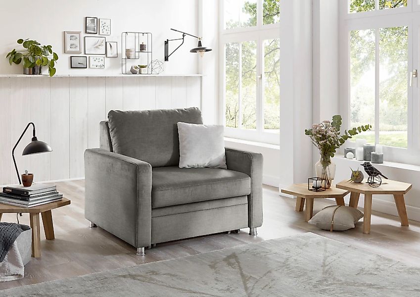 Die PlanBar Schlafsofa "MP-PD19021", mit Längsschläferfunktion 80x210 cm günstig online kaufen
