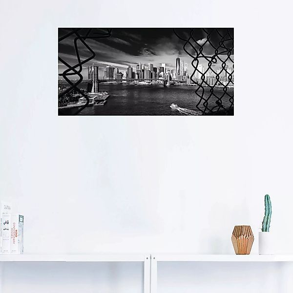Artland Wandbild "Brooklyn Bridge New York I", Amerika, (1 St.) günstig online kaufen