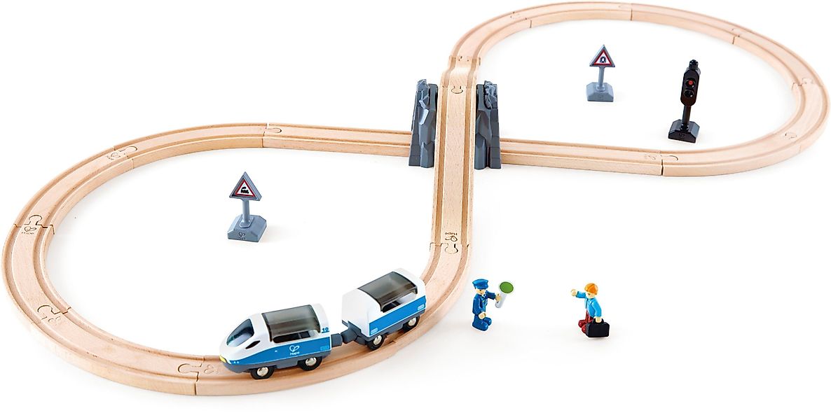 Hape Spielzeug-Eisenbahn Eisenbahn-Set, achtförmig, (Set) günstig online kaufen