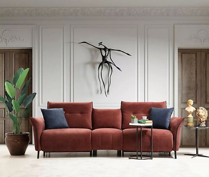JVmoebel 4-Sitzer Designer Wohnzimmer Neu Polstersofa Viersitzer Couch Möbe günstig online kaufen