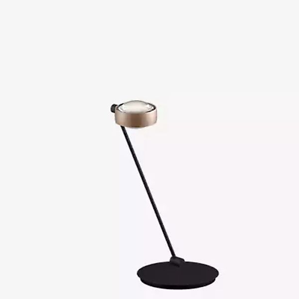 Occhio Sento Tavolo 60 D Tischleuchte LED rechts, Kopf gold matt/Body schwa günstig online kaufen