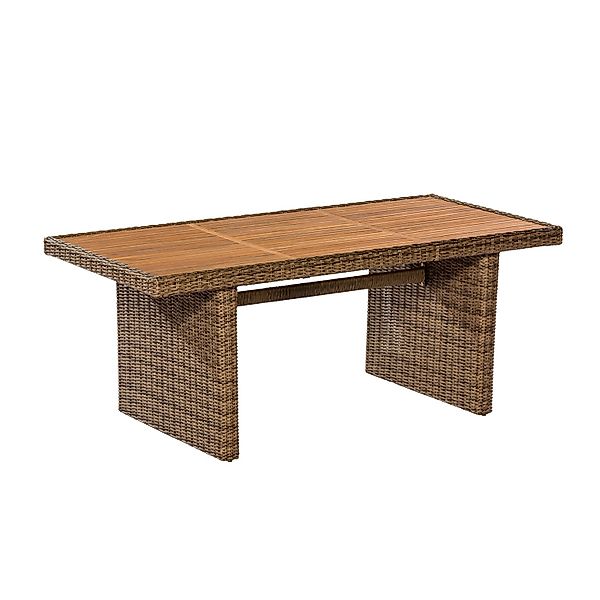 Merxx Toskana Set 7-tlg. Gartentisch 185 x 90 cm günstig online kaufen