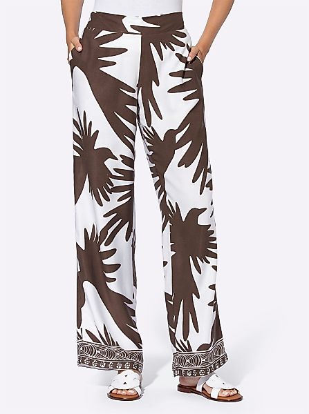 heine Jerseyhose Druckhose Innenbeinlänge ca. 77 günstig online kaufen