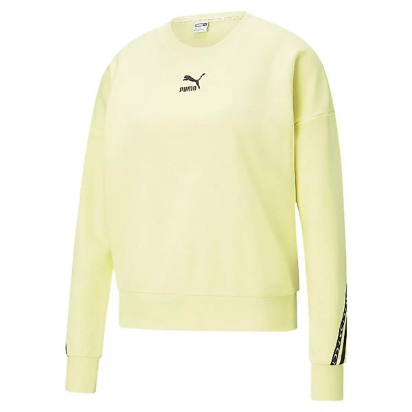 Puma Select Elevate Crew Sweatshirt S Yellow Pear günstig online kaufen