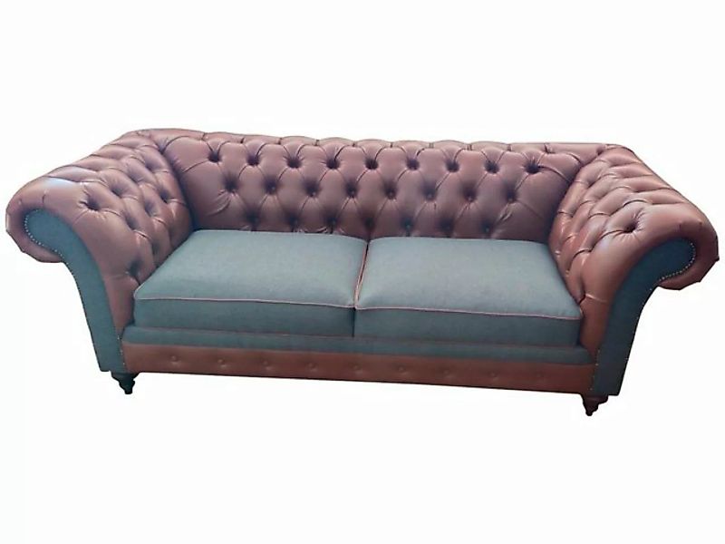 JVmoebel Chesterfield-Sofa Klassisches 3-Sitzer-Sofa im Chesterfield-Stil 2 günstig online kaufen