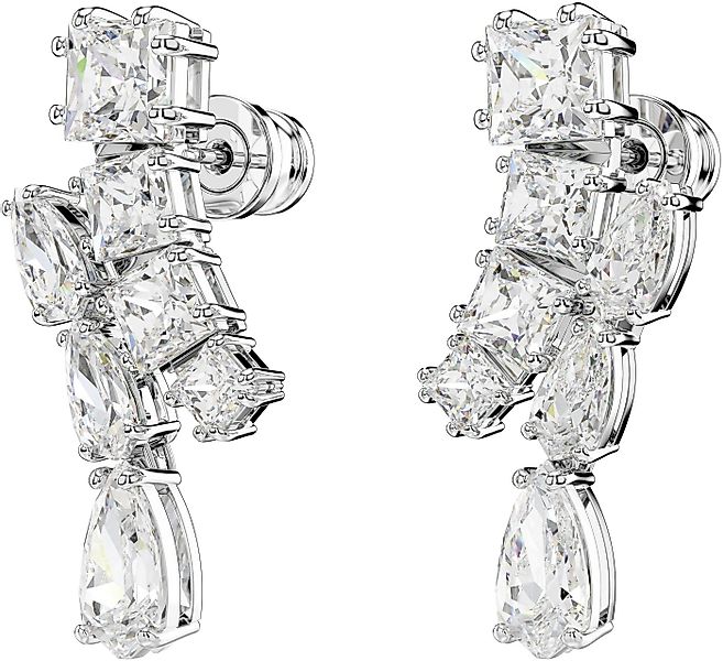 Swarovski Paar Ohrstecker Schmuck Geschenk Matrix Drop-Ohrhänger, mit Swaro günstig online kaufen