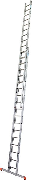 KRAUSE Schiebeleiter Seilzugleiter Robilo, Alu, 2x18 günstig online kaufen