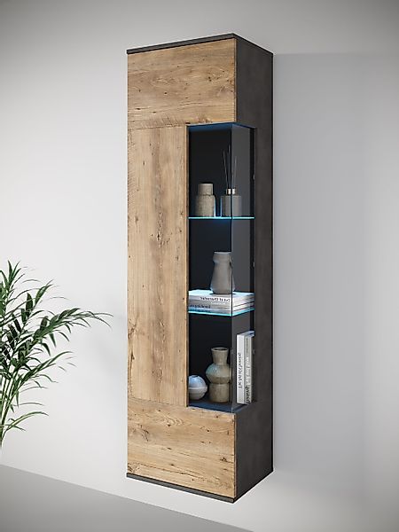 INOSIGN Vitrine "Kenia, stehend und hängend, Türanschlag wechselbar" 1 Stk. günstig online kaufen