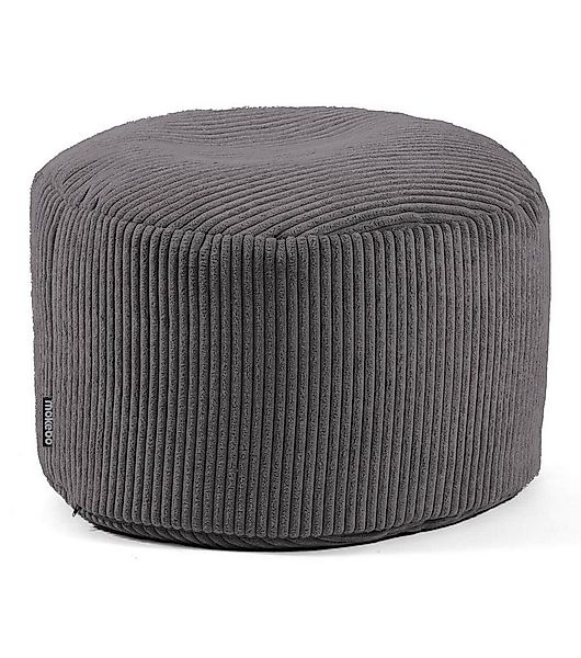 mokebo Pouf Der faule Lenz (aus Cordstoff), Sitzhocker XL, Bodenkissen, Fuß günstig online kaufen