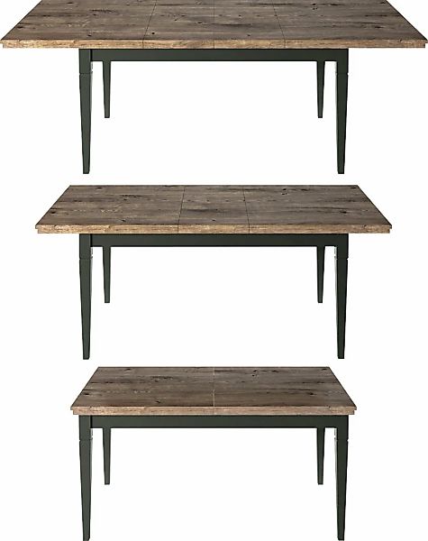 Home affaire Esstisch "Evora", Breite 160 cm, verlängerbar auf 240 cm günstig online kaufen