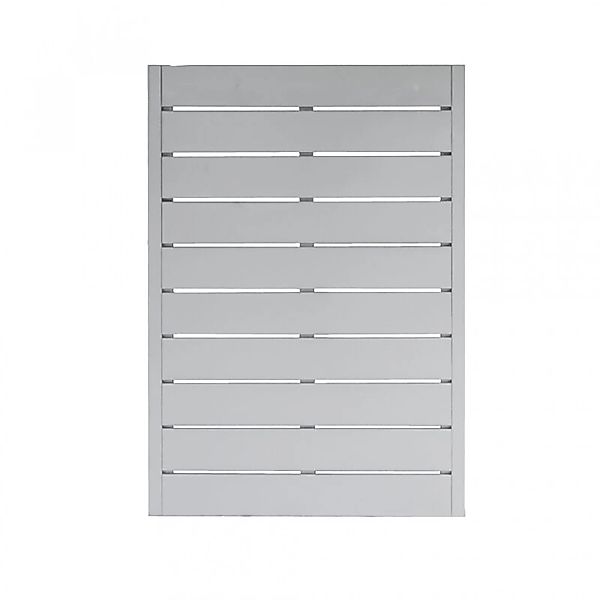 Sichtschutzzaunelement Faro Grau lackiert 130 cm x 90 cm günstig online kaufen