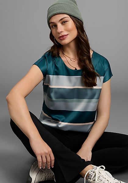 Laura Scott Shirtbluse in modischem Streifen-Design günstig online kaufen