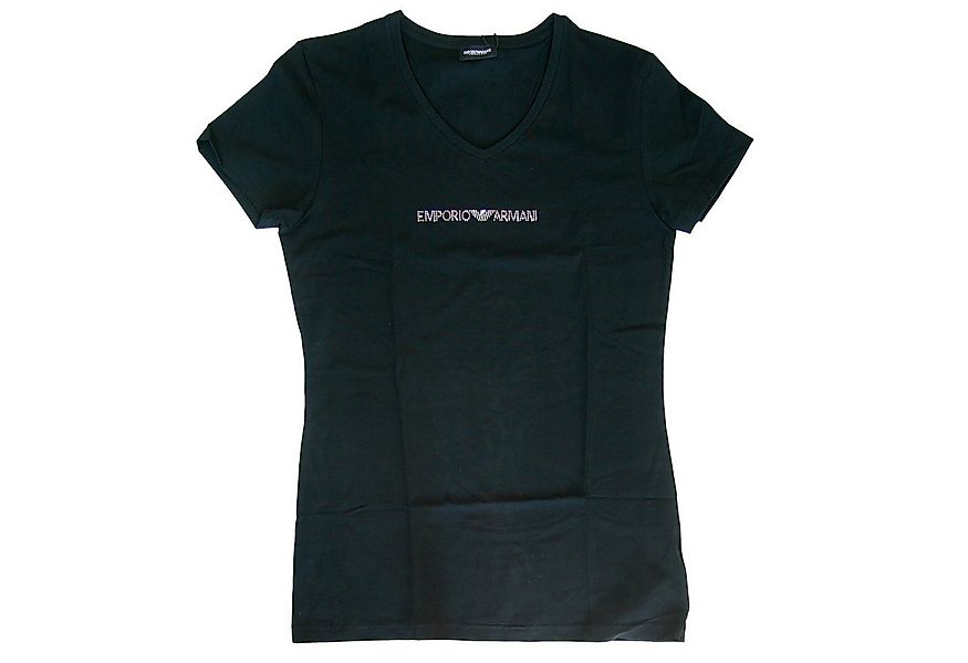 Emporio Armani Unterziehshirt 0P263 Damen T-Shirt Glitzer Schmucklogo (1-St günstig online kaufen