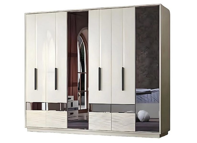 JVmoebel Kleiderschrank Design Holz Möbel Schlafzimmer Kleiderschrank Moder günstig online kaufen